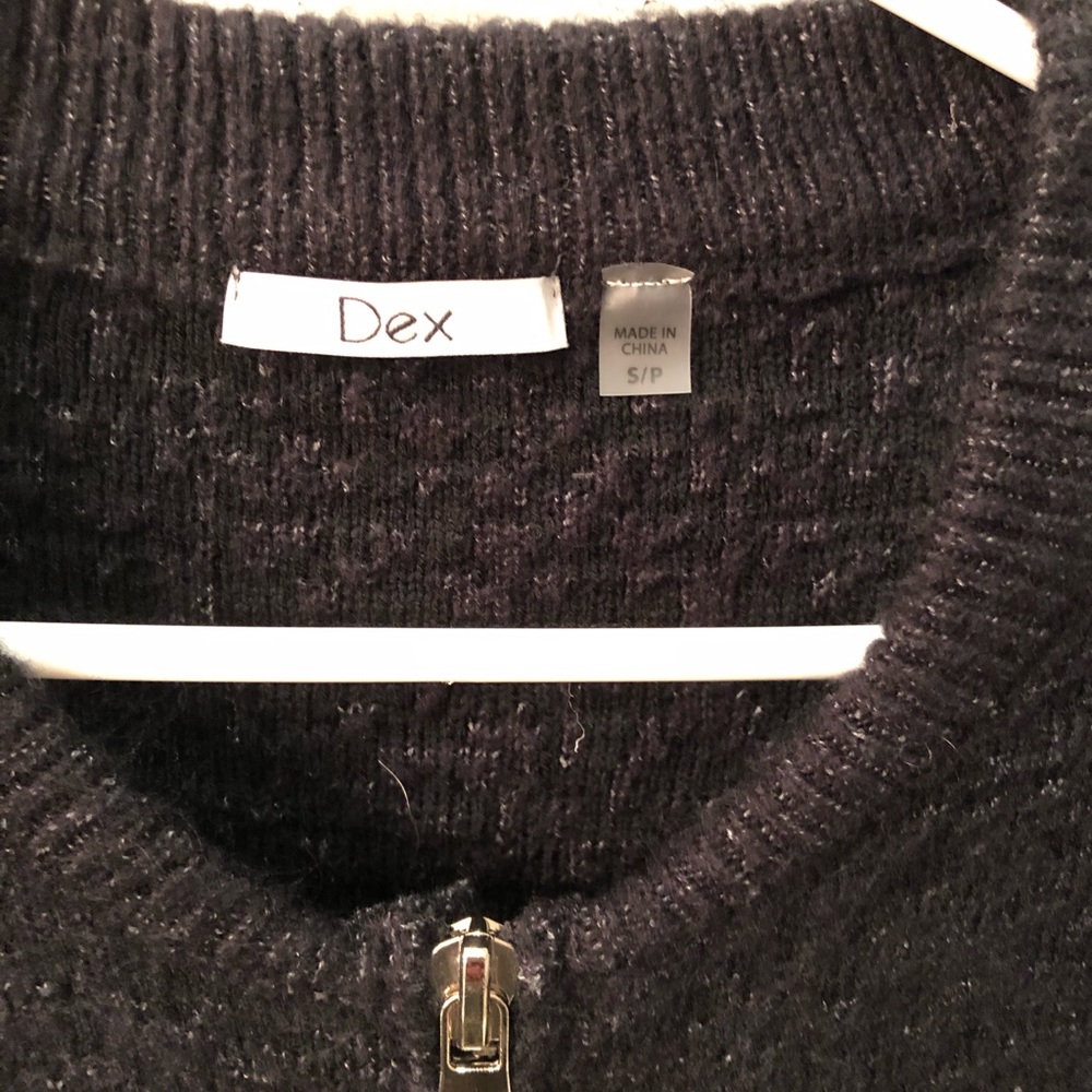 πDex oversized zip up cardigan - Picture 3 of 4